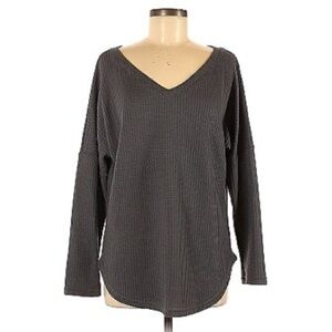 LuckyMore Gray Thermal Top l SIZE M